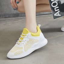 로이어 여성용 가벼운 데일리 발편한 메쉬 운동화