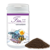 핀 엑스퍼트 트로피칼피쉬 시클리트 앤 미듐피쉬 포뮬러 관상어 사료, 1개, 300ml