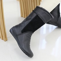 지쎄 제이슈 천연양가죽 수제화 펜타 미들부츠