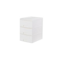 블랑오브제 서랍장 25 3단, 화이트