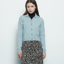 ABON 여성용 burkin collar cardigan W116