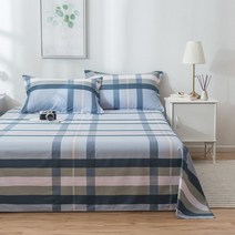 마켓A 굿나잇패턴 얇은 순면 침대시트, TYPE25