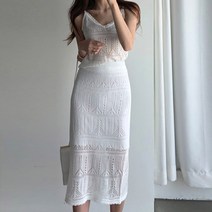 타니즈 메시아 레이스 슬리브 투피스 세트