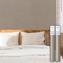 공간메이트 패브릭 시트지 MDF-03 2p, 직물체크그레이