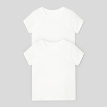 유니프랜드 아동용 베이직 반팔티 2p