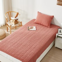 리빙홈데일리 뉴진 순면 워싱피그먼트 스프레드 겸 이불, 브릭