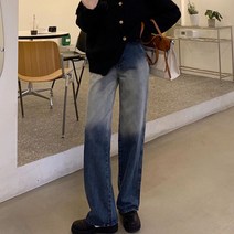 루나걸 여성용 피켄 데님 팬츠