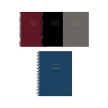 아이비스 4컬러 프라임 유선노트2 4종 세트 11913, 레드, 그레이, 네이비, 블랙, 1세트