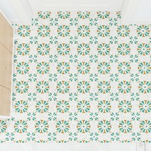 신선한 미니멀 그리너리 가든 현관 코일 도어 매트, 02