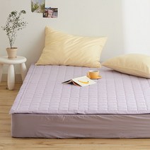 아르페지오베이직 메이딘 순면 트윌 퀼트 누빔패드, 라벤더
