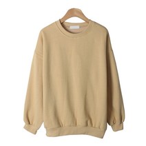 플랜데이 데일리 양기모 마카롱 라운드 맨투맨