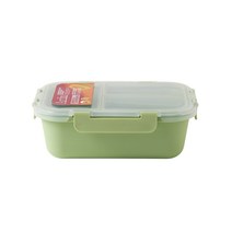 아르딘 시에로 프리미엄 세칸찬통 밀폐용기 애플민트 1050ml, 단품, 1개
