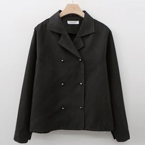 피엔블 더블 버튼 블라우스