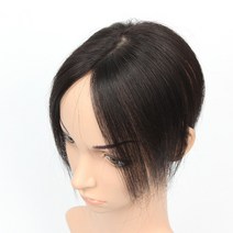 여우가발 안아픈 가발 노텐션 조이 탑피스 CW8003, 자연검정, 1개