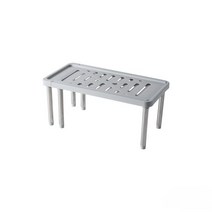 웰빙파인 길이조절 확장형 싱크대정리대, 그레이