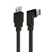 A to C USB PC 충전 연결 링크 케이블 검정 hg_d HG-83, 1개, 5m
