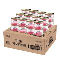 코들 고양이캔 닭 170g, 닭고기 + 연어 혼합맛, 24개