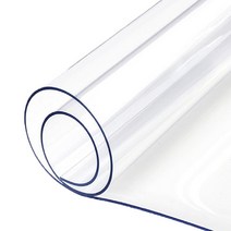 예피아 PVC 모서리 라운딩 매트 2mm, 투명, 폭 40cm x 길이 200cm