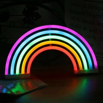 인디케이 레인보우 무지개 LED 조명, 혼합색상