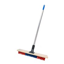 월드크린 우드pp 바닥솔 40cm 세트, 혼합색상, 1세트