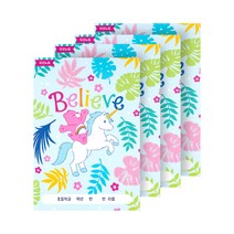 루카랩 케어베어 초등용 유선노트 4p 세트, 프렌즈, 1세트