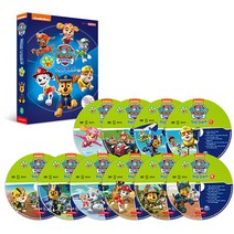 PAW PATROL 3집 퍼피 구조대 DVD 세트, 10CD
