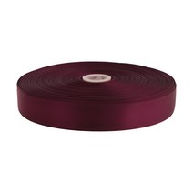 아이엔피 공단리본 25mm, 포도주, 90m
