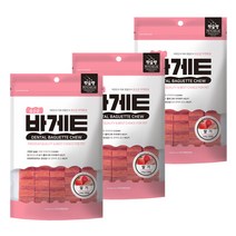 코코브라운 강아지 유산균 바게트츄 20g x 6p, 딸기, 3개