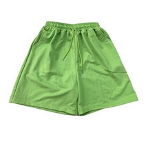 맙소샵 여성용 데일리 기본 밴딩 반바지 RK1145