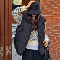 시크폭스 여성용 made 데이쿤 패딩베스트