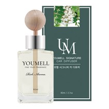 유멜 시그니처 카 디퓨저 80ml, 1개, 아카시아모링가
