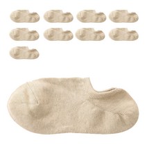 무인양품 여성용 굿피트 직각 스니커 인 삭스 10켤레 세트 DAF01ZZZ