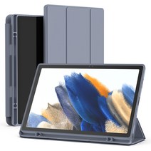 신지모루 펜슬 수납 스마트커버 태블릿 PC 케이스, 라벤더 퍼플