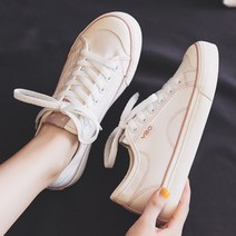 마켓에이 라인 스티치 캔버스 스니커즈