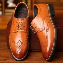 베리슈 남성 비즈니스 윙팁 정장 구두