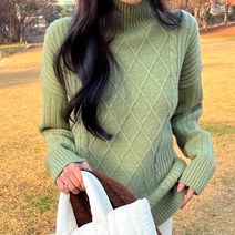 피핀 여성용 피셔 폴라넥 니트 110286