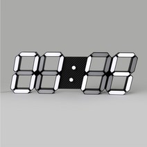 로이레트니 2세대 블랙에디션 LED 벽시계 PLUS+ 6.6m, 다이아몬드 블랙에디션