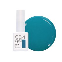 아이빛 네일아트 젬젤 컬러 젤네일 10ml, 19 청록, 1개