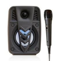 FILLRO 블루투스 스피커 앤 마이크 노래방 앰프