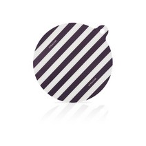 시라쿠스 원형 스트라이프 인덕션 보호매트 대 28cm, 퍼플, 1개