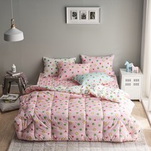 패브릭아트 짱구는 못말려 마이크로화이버 차렵이불