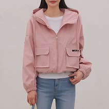 여성용 시크폭스 어센틱 후드 바람막이 점퍼