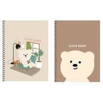 아트모아 두꺼운 연습장 80p, 랜덤발송, 2개