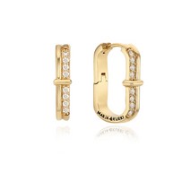 마리아꾸르끼 모던 앤 베이직 오브제 커스텀 후프 귀걸이 KESBRY13629M