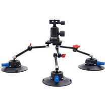 본젠 차량용 트리플 석션컵 카메라 액션캠 촬영 시스템, 1개, KV-4352H