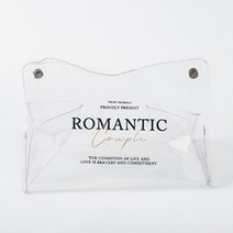 JCP PVC 스토리지 티슈 커버, 화이트