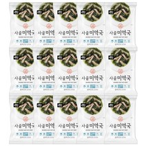 이델리 동림푸드 동결건조 사골미역국, 10g, 15개