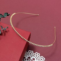 비단길 뉴엘 큐빅라인 머리띠