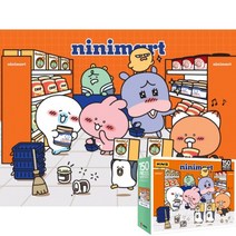 퍼즐피플 카카오프렌즈 직소퍼즐 모음2, 니니즈 웰컴 투 니니 마트 150피스, 없음, 150p