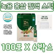 녹용 홍삼 진액 100, 6개, 100포